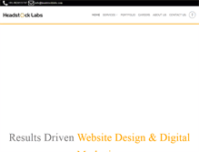 Tablet Screenshot of headstocklabs.com
